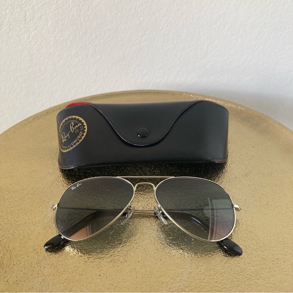 Ray-Ban Aviator Sunglasses & case